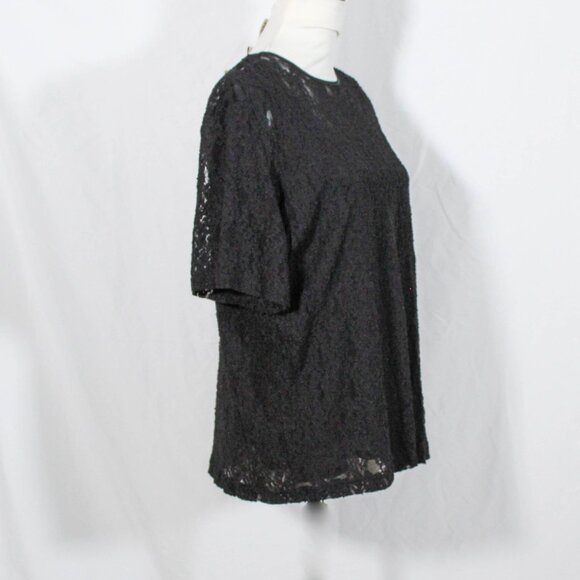 Vintage 1997 NWT Kathy Lee Gifford Plus Size Lace Blouse – Size 22/24W - Picture 3 of 10